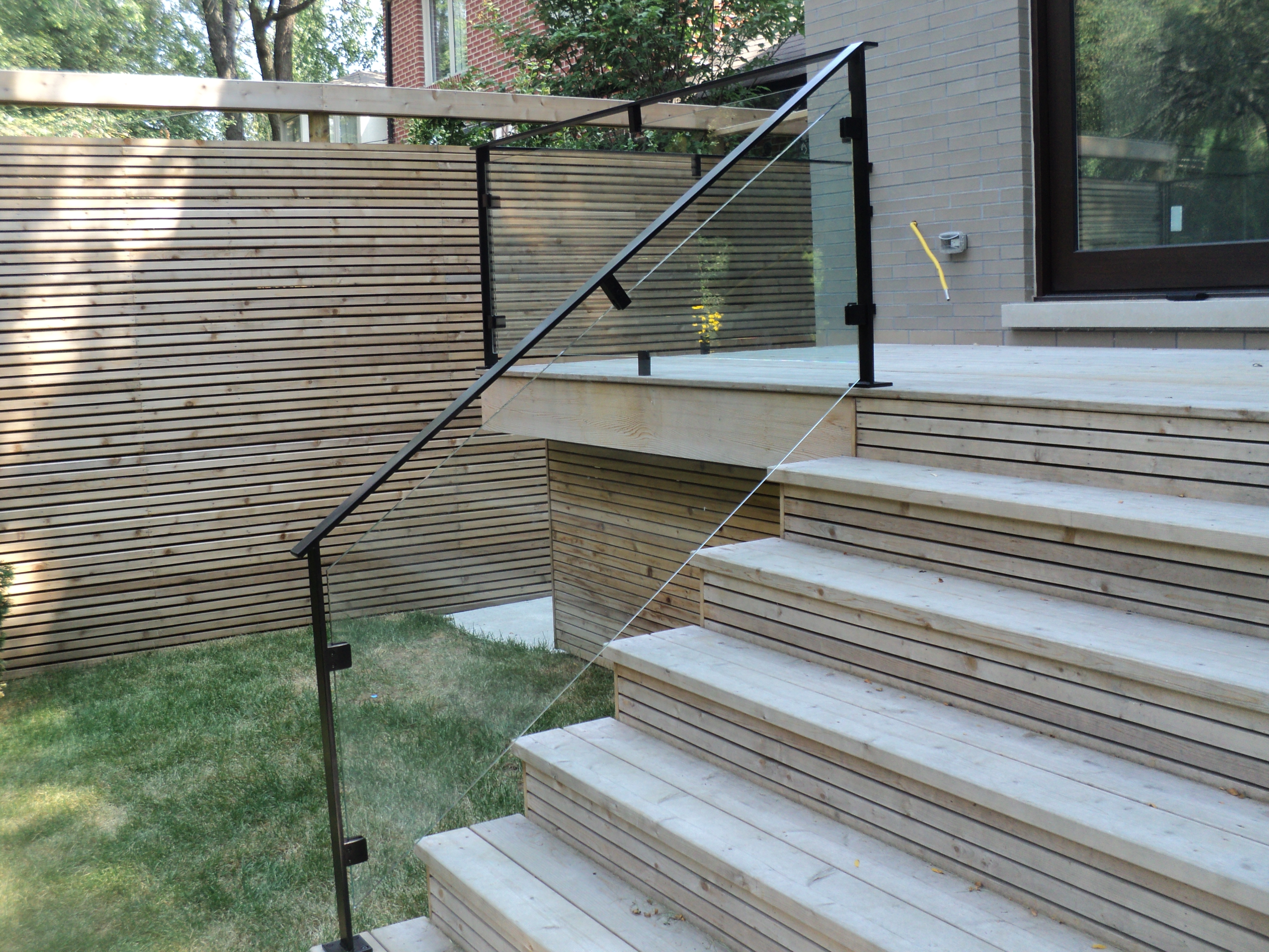 Weston Group custom exterior railing